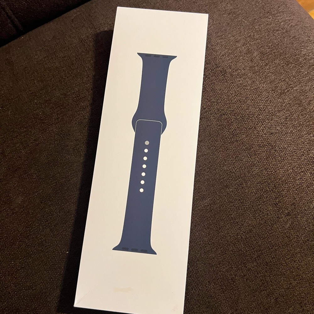Storm Blue Apple Watch Sports Band For Series 9, 41mm s/m